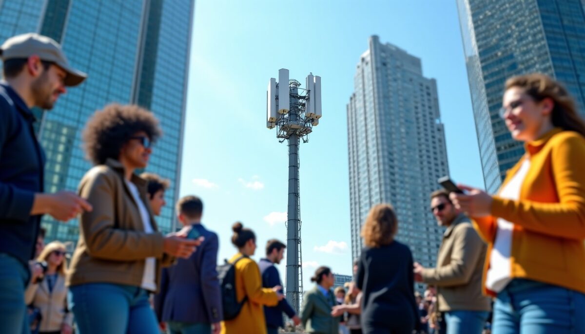 La qualité du signal 5G de Free varie selon la distance à l’antenne émettrice